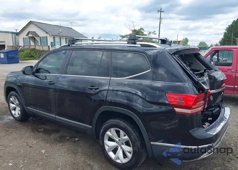 2018 Volkswagen Atlas 3.6L V6 Sel из США, поврежденный, VIN 1V2MR2CA2JC516351